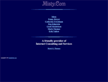 Tablet Screenshot of members.misty.com